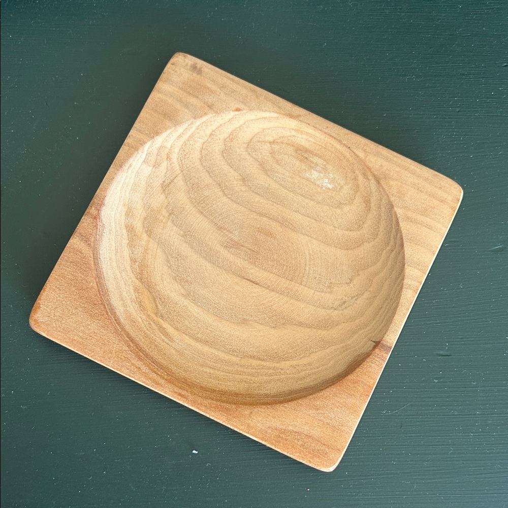 Handcrafted Wooden Plate